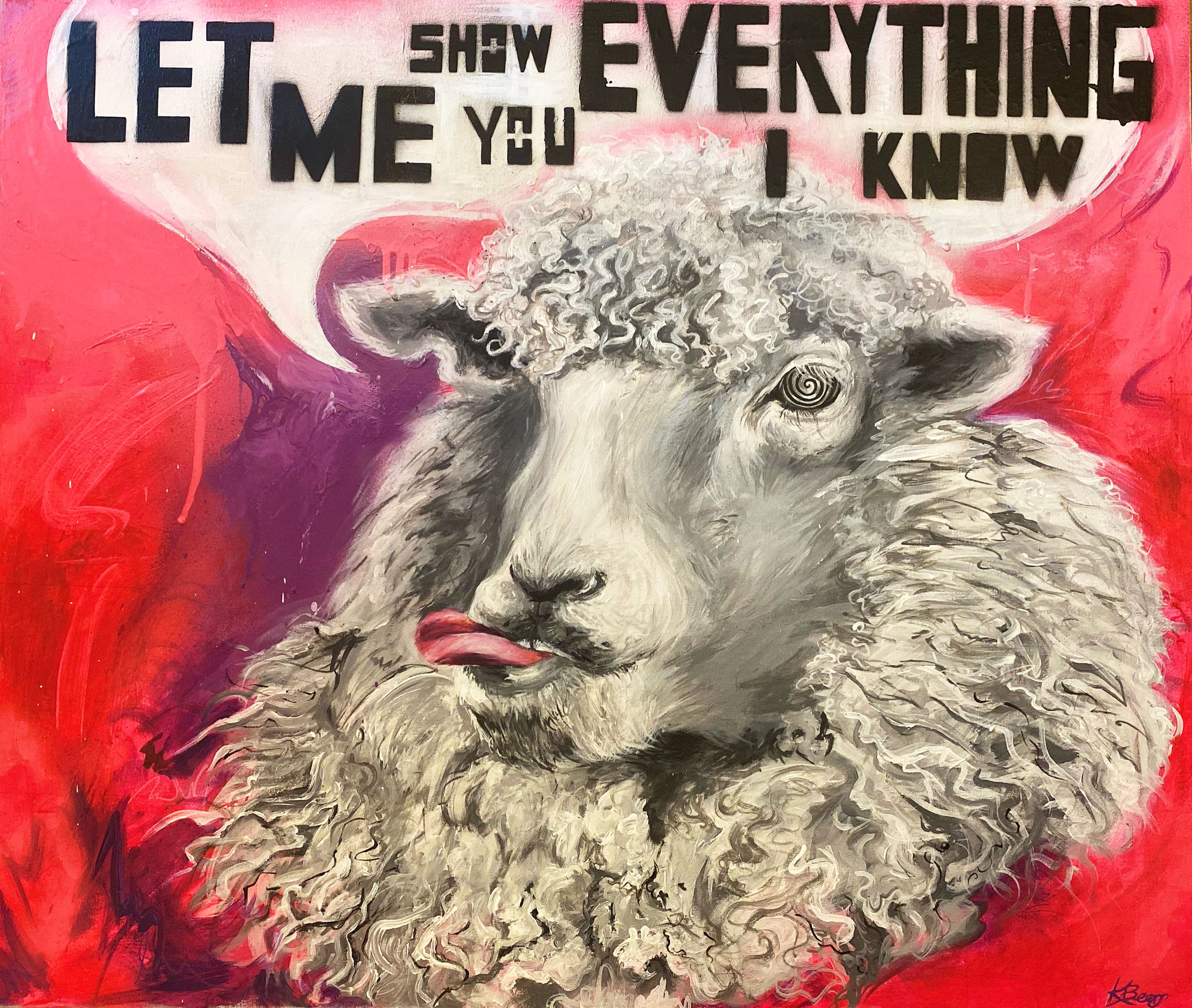 Let me show you everything I know - Sheep